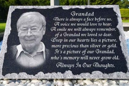 Why Personalised Memorial Plaques Make for Good Memorial Gifts