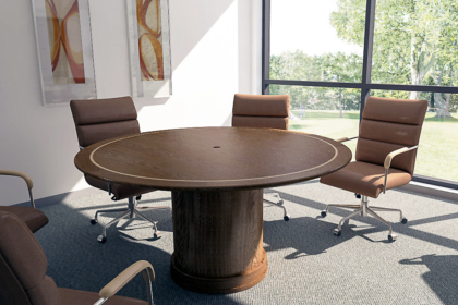 Exploring the Advantages of a Round Conference Table