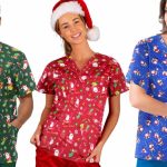 Embrace the Festive Spirit with Stylish Xmas Scrubs A Merry Guide to Christmas Scrub Tops