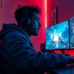 Learning Strategies Through Online Games