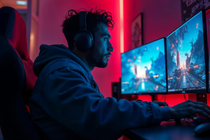 Learning Strategies Through Online Games