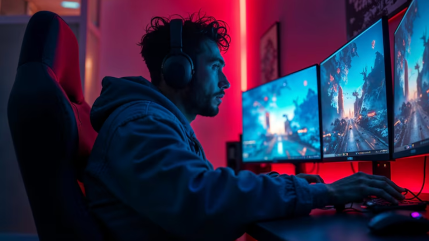 Learning Strategies Through Online Games