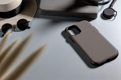 Stylish and durable Samsung phone case on a modern background
