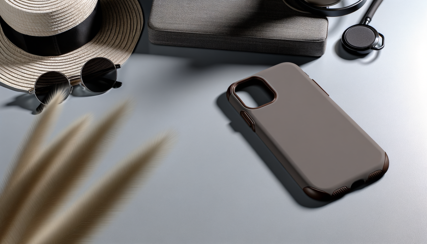 Stylish and durable Samsung phone case on a modern background