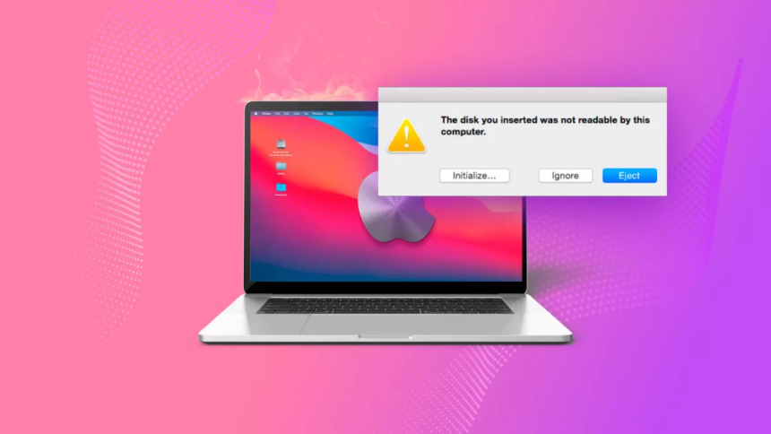 6 Ways to Fix The Disk You Attached Was Not Readable by This Computer Error