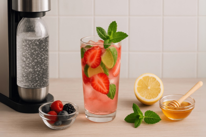 How to Make Flavoured Sparkling Water at Home