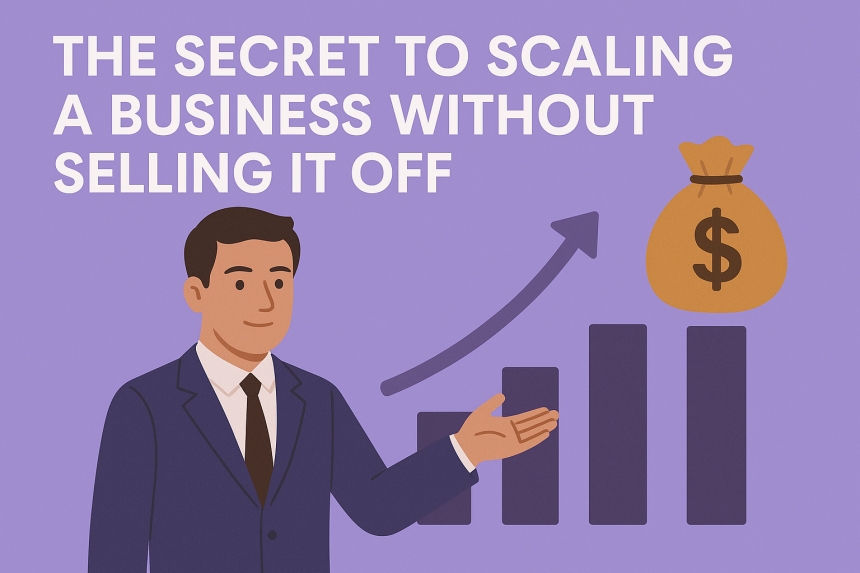 The Secret To Scaling A Business Without Selling It Off