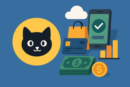 Blackcat Exchange platform interface showcasing seamless digital transactions and modern convenience