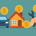 Car, house, and tools symbolizing popular side income ideas for Malaysians to earn extra money