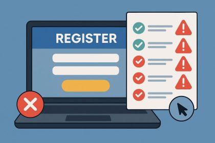 BK8 registration guide with highlighted common mistakes to avoid for new users