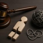 Courtroom gavel and legal documents symbolize complexities in personal injury case proceedings