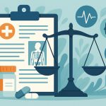 Personal injury lawyer supporting client with medical treatment after an accident