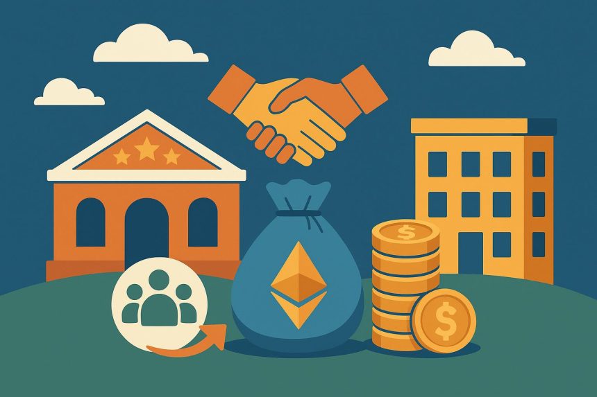 GambleFi community members celebrating new ownership opportunities in decentralized gaming platform