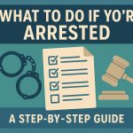 Police officer making arrest with handcuffs, illustrating legal procedures after being detained