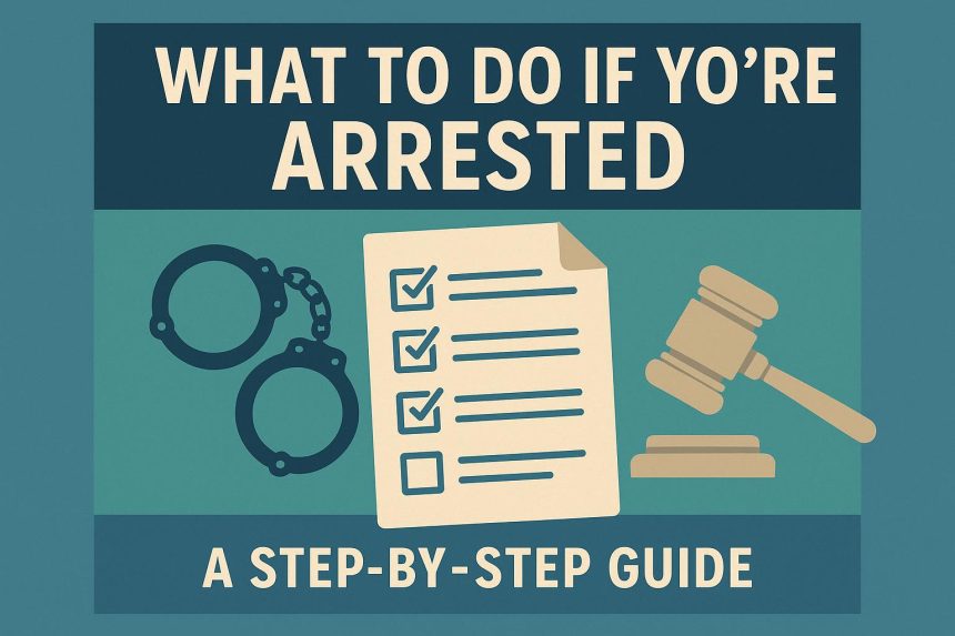 Police officer making arrest with handcuffs, illustrating legal procedures after being detained