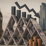 London Finance Company office exterior with financial charts symbolizing Ponzi scheme operations