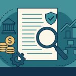 Financial regulations concept with compliance checklist and documents for financial firms