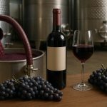 Wine barrels in a cellar highlighting wine production processes for growing brands