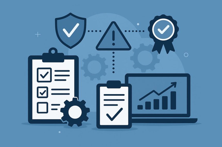 eSkilled SMS and LMS dashboards showcasing validation, risk, and quality management features