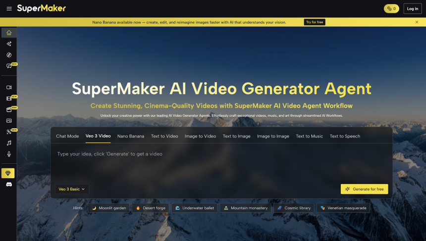 Image 1 of SuperMaker AI Video Generator Hands-On Review: The Next Stop for an All-In-One Creative Platform