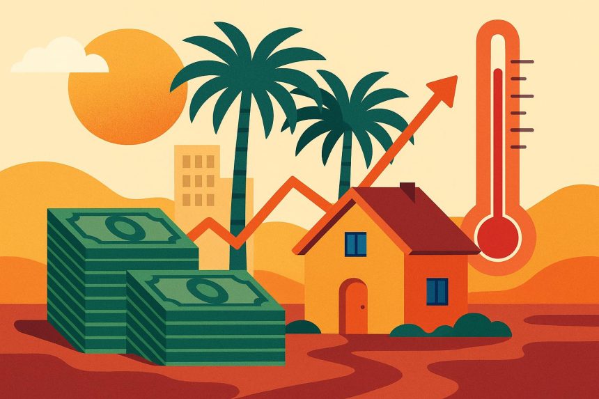 Rising housing costs and affordability tradeoffs in Sunbelt states residential neighborhoods