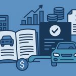 Car finance documents, calculator, and pen illustrating simplified car finance claim explanations