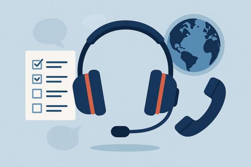Bilingual customer service representatives providing professional call answering support