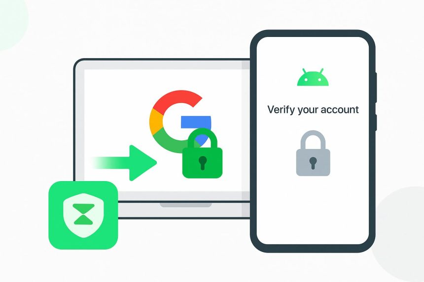 DroidKit Android FRP bypass tool interface showing Google lock removal process