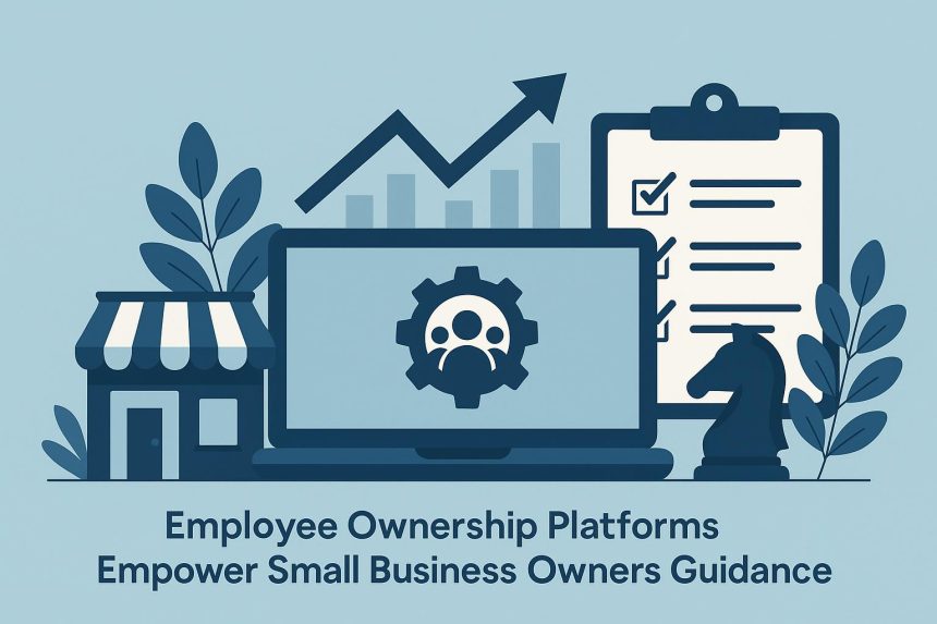 Employee ownership platform guiding small business owner toward strategic business growth