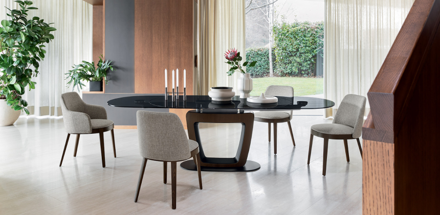 Image 1 of In a Scandinavian living room, the furniture fades into the rhythm of daily life. It creates serenity rather than spectacle—a visual expression of balance and mindfulness.