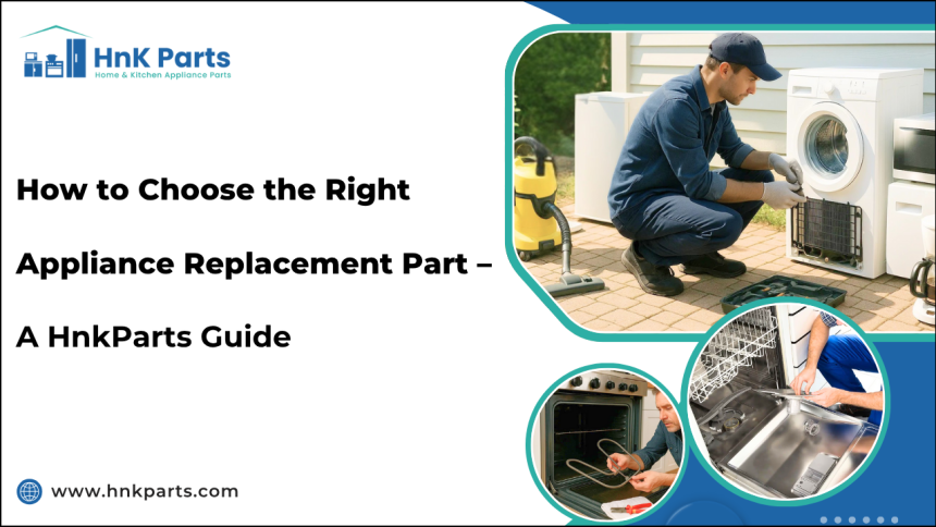 Image 1 of How to Choose the Right Appliance Replacement Part – A Hnk Parts Guide