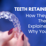 Image 1 of Simply put: Braces move your teeth; retainers keep them there.