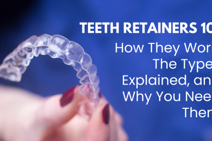 Image 1 of Simply put: Braces move your teeth; retainers keep them there.