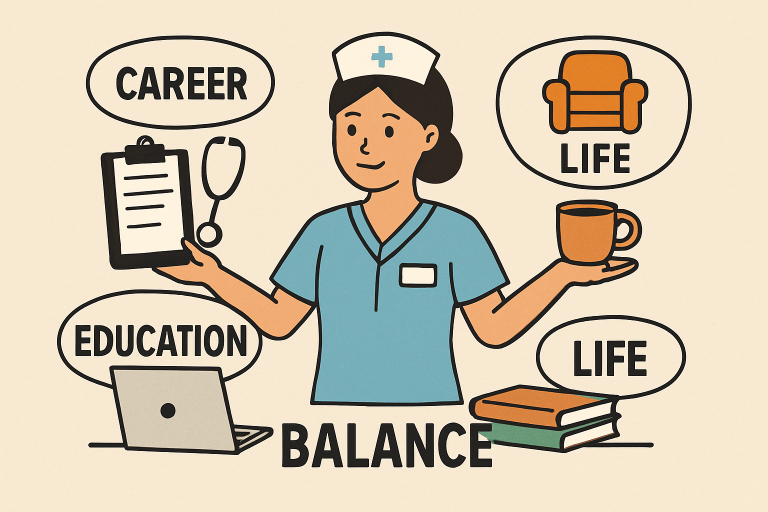 Image 1 of Balancing Work, Life, and an Accelerated MSN Program Online