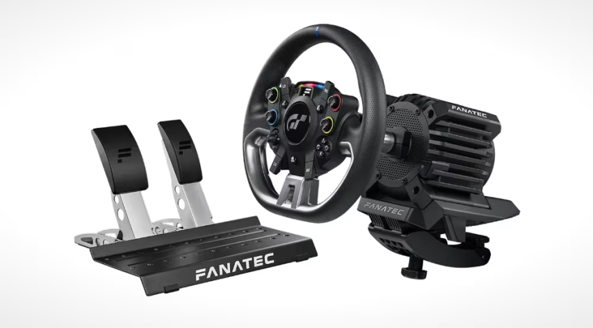 Image 1 of Step Into the Driver’s Seat: Discover the Power and Precision of Fanatec Sim Racing Gear