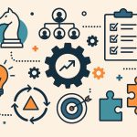 Modern office workspace symbolizing business leadership styles and strategic management frameworks