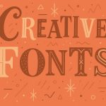 Colorful creative fonts arranged on a vibrant background highlighting unique design styles