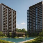 Modern Lentor Gardens Residences buildings showcasing practical urban living in Singapore