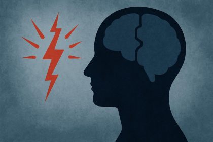 Chronic pain affecting mood and behavior, illustrating changes in personality and emotion