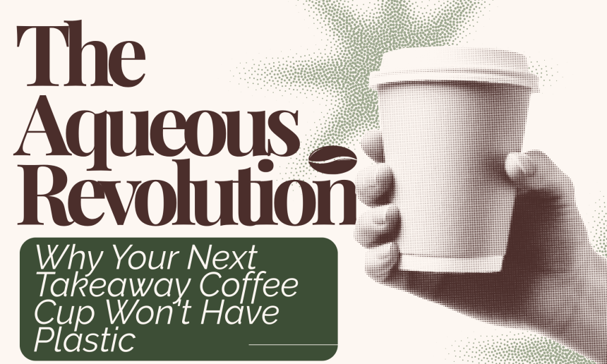 Image 1 of The Aqueous Revolution: Why Your Next Takeaway Coffee Cup Won't Have Plastic