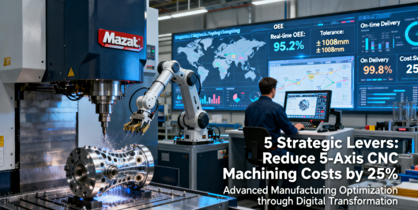 Image 1 of 5 Strategic Levers: How Advanced Manufacturers Are Reducing 5-Axis CNC Machining Costs by Up to 25%
