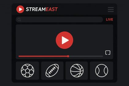 High-speed live sports streaming interface showcasing Streameast Live platform features
