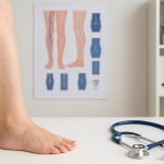 Varicose vein treatment procedure showcasing improved leg health and restored confidence