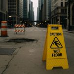 Chicago building exterior highlighting potential hazards related to premises liability cases