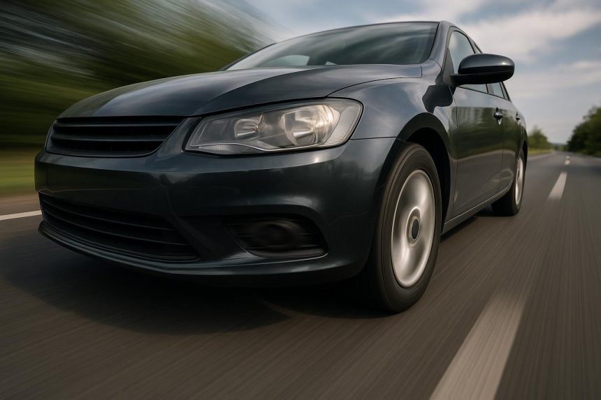 Car steering wheel vibrating while driving at moderate speed on highway