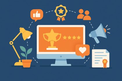 Digital recognition platform dashboard enhancing employee engagement and motivation