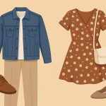 Stylish couple showcasing coordinated outfits for matching fashion inspiration