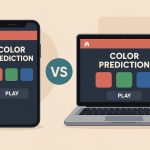 Comparison of app-based and web-based platforms for online color prediction games