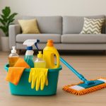 Clean, organized Melbourne home interior showcasing benefits of regular house cleaning tasks