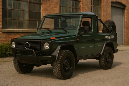 Restored classic Mercedes G-Wagon by Expedition Motor Company highlighting vintage SUV legacy